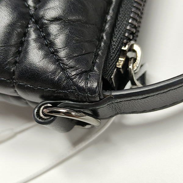 Diortravel Nomad Small Cannage Calfskin Black