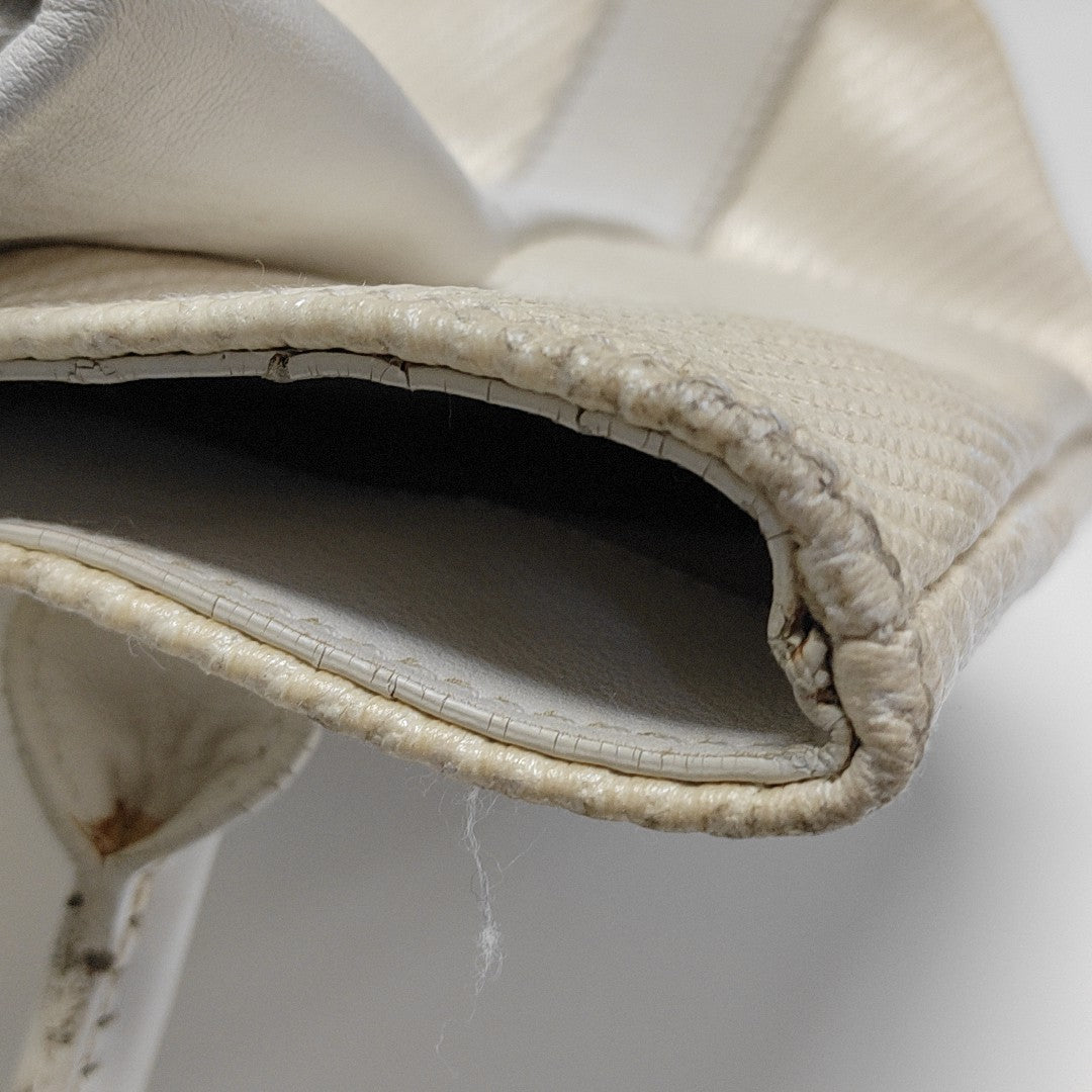 Vara Quilted Special Material White