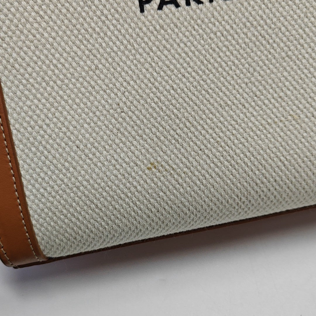 CABAS CELINE Mini Canvas White