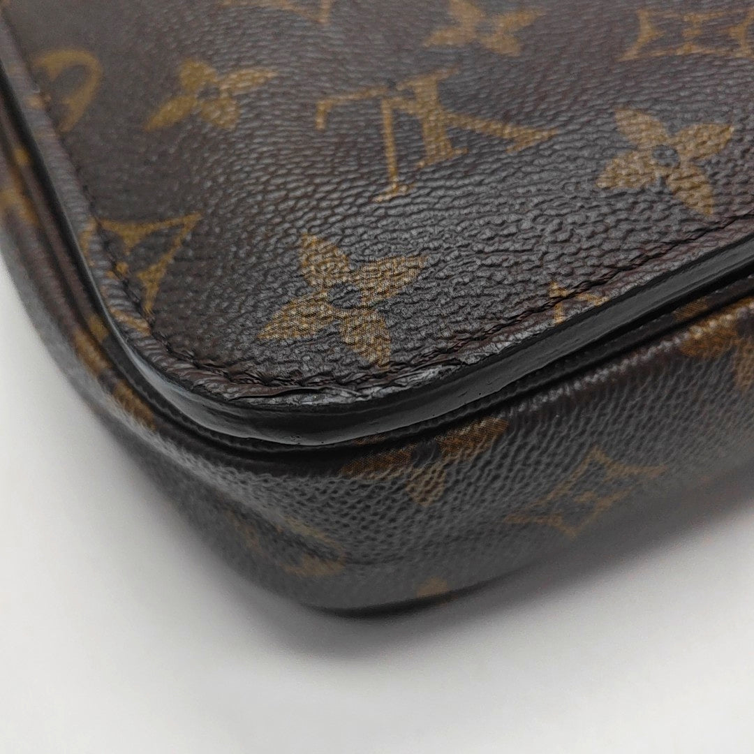 MÉTIS Coated Canvas Brown