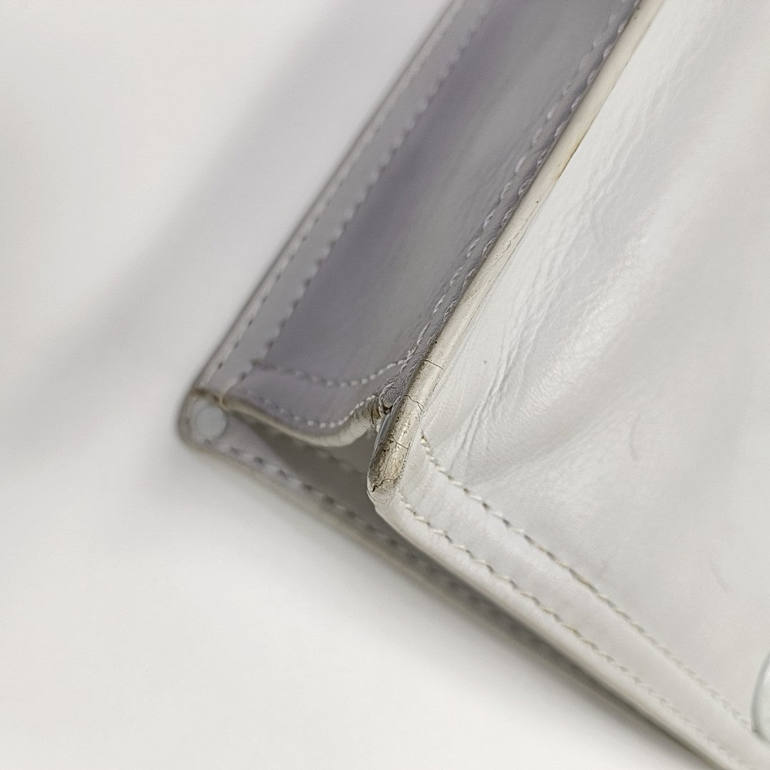 Quilted Calfskin White