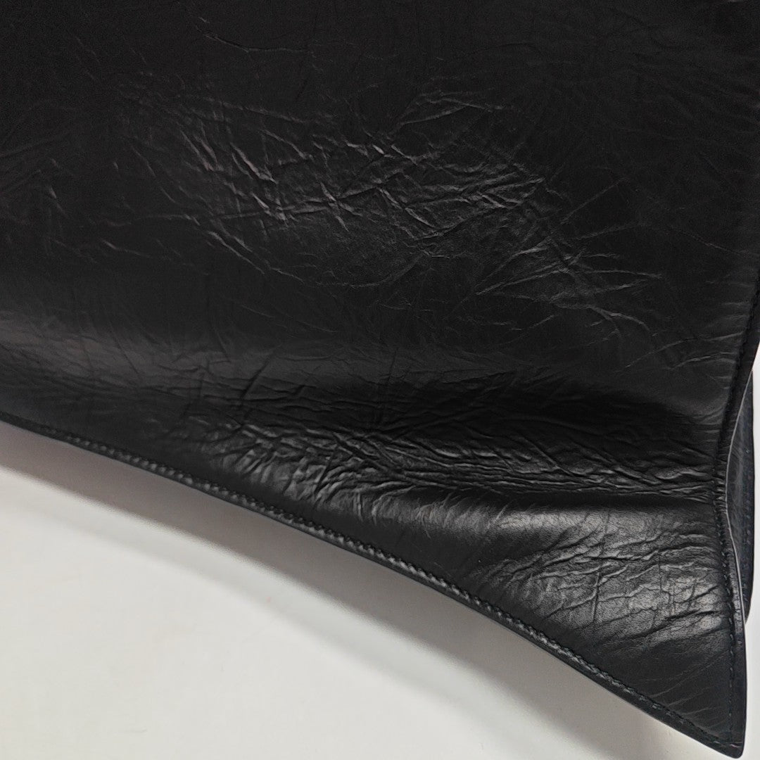 Crush Large Calfskin Black