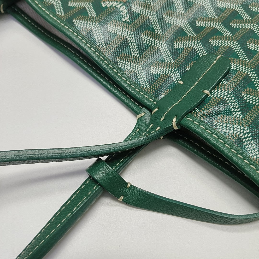 Lona recubierta Saint Louis PM Verde