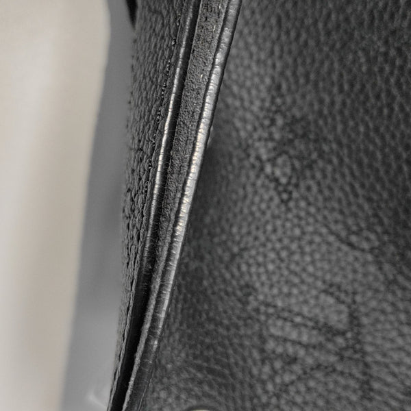 BELLA Monogram Calfskin Black