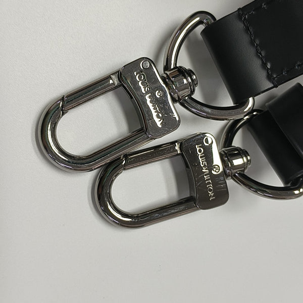 KEEPALL 45 Monogram Coated Canvas Black