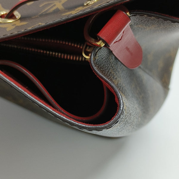 NÉONOÉ MM Monogram Coated Canvas Brown