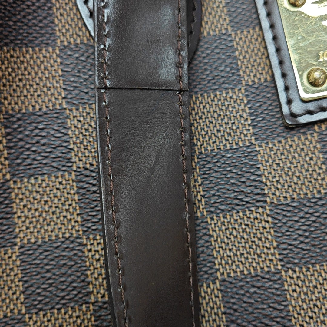 HAMPSTEAD PM Damier Ebene Coated Canvas Brown