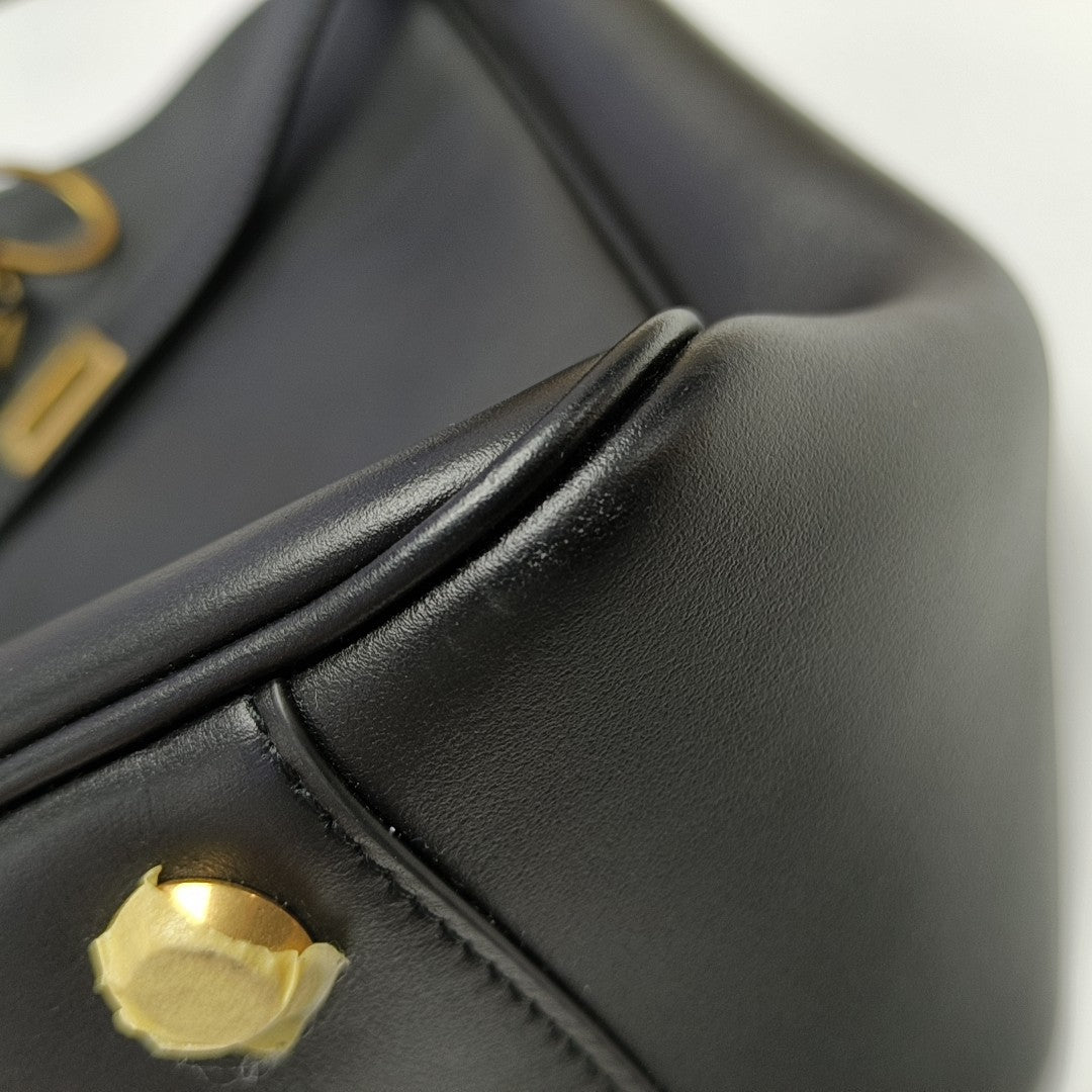 BEL AIR Small Calfskin Black