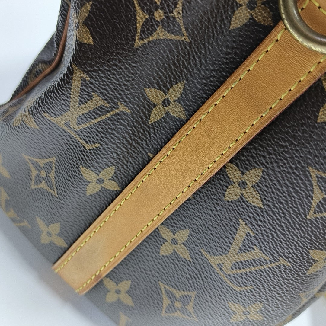 SPEEDY 30 Monogram Coated Canvas Brown