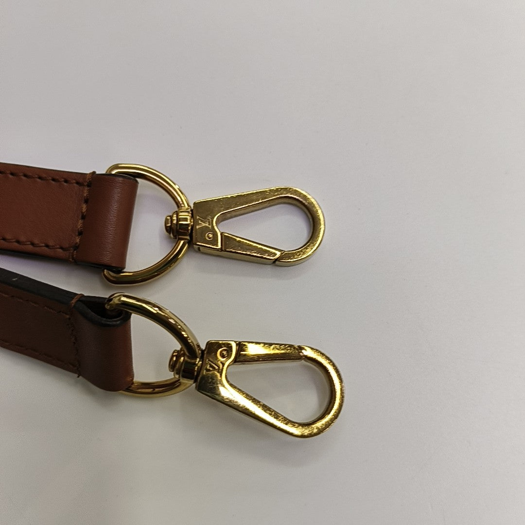 DAUPHINE MM Monogram Coated Canvas Brown