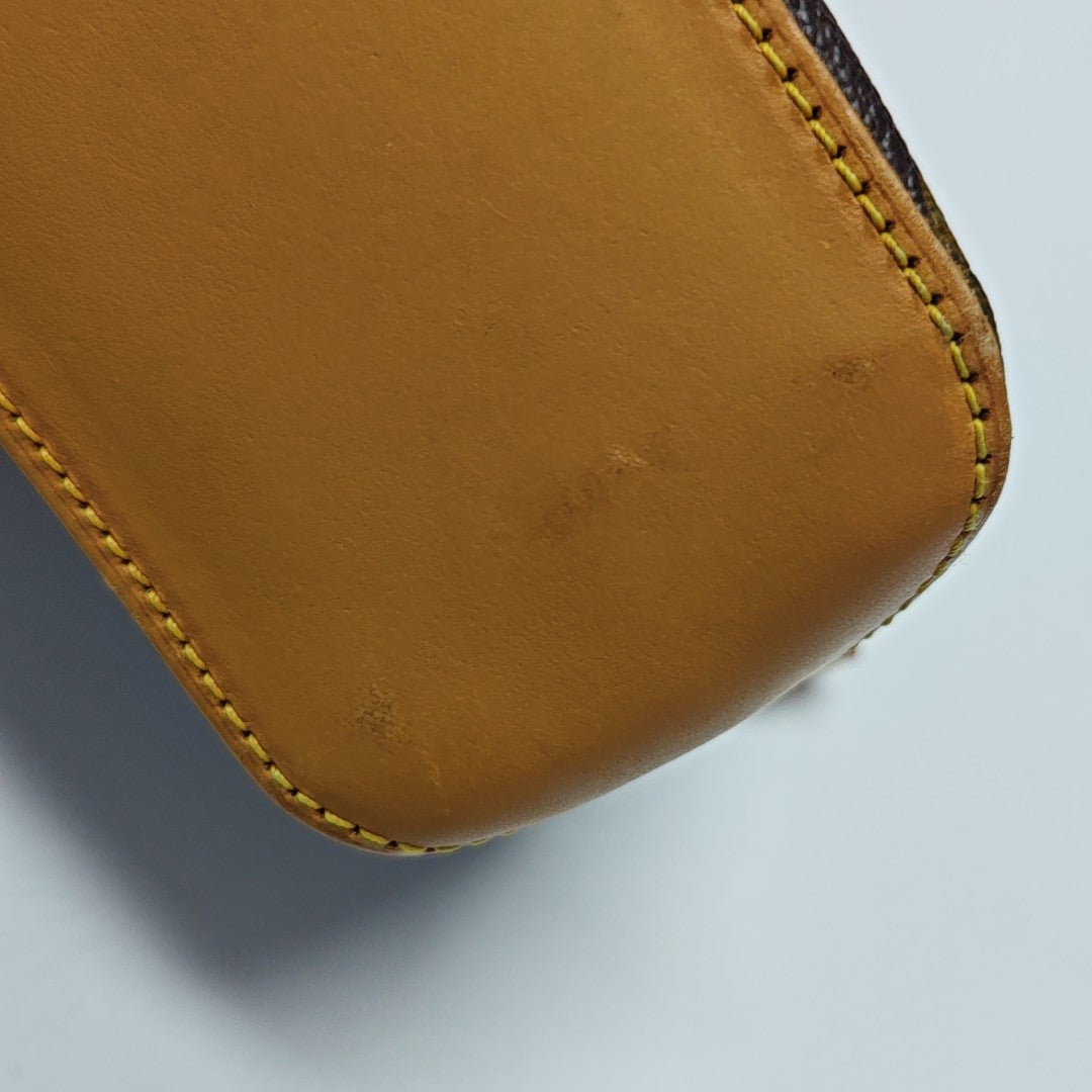 TROTTER Monogram Coated Canvas Brown