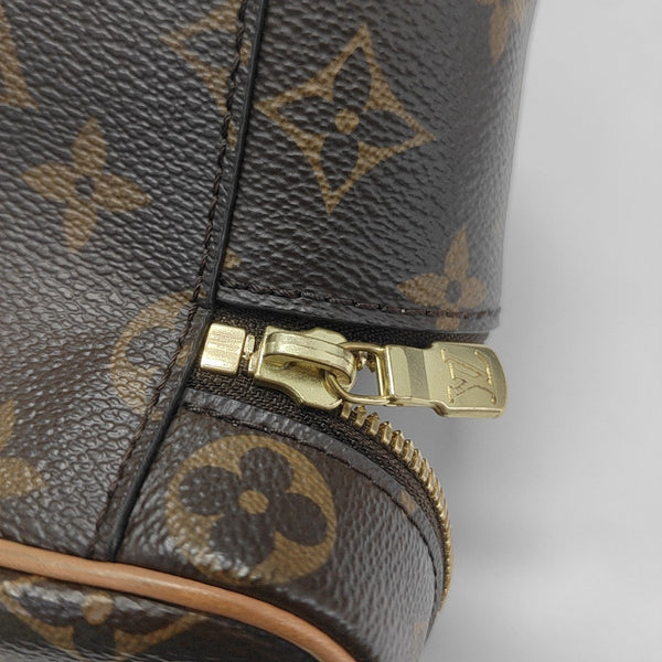 NICE Super Mini Monogram Coated Canvas Brown