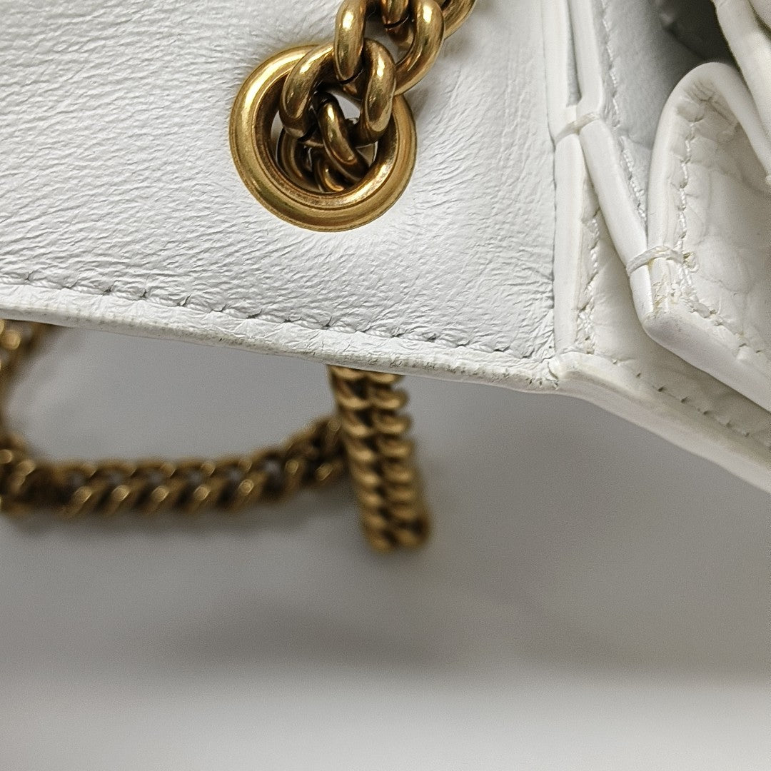 Crush Small Calfskin White