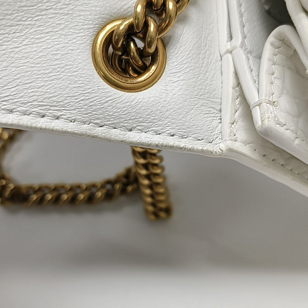 Crush Small Calfskin White