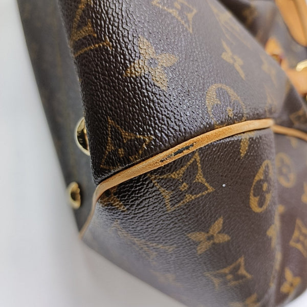 TIVOLI GM Monogram Coated Canvas Brown