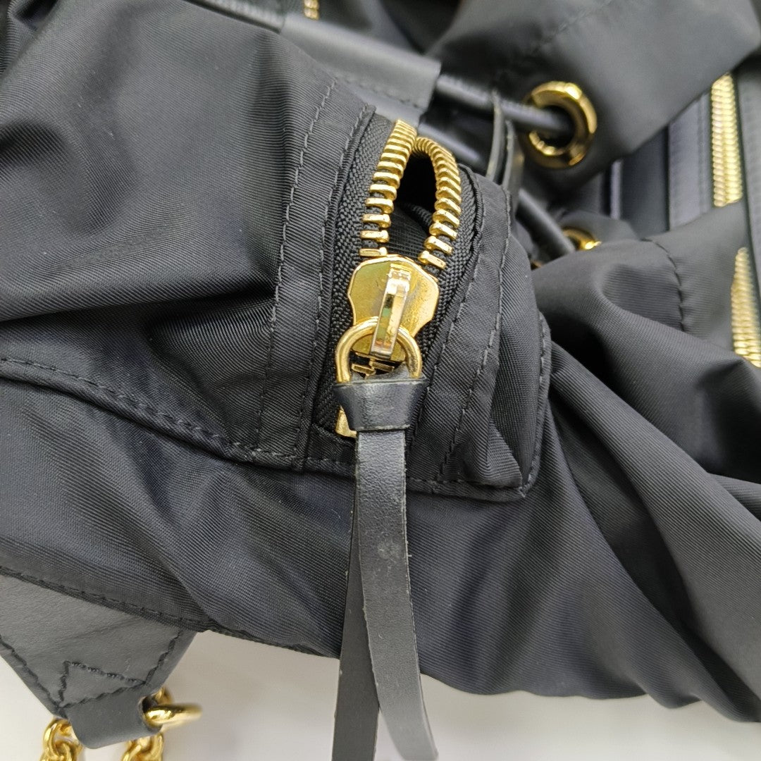 The Rucksack Nylon Black