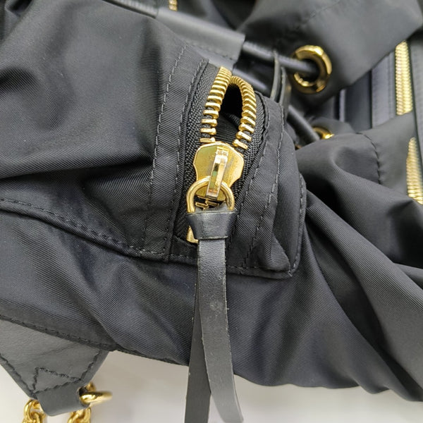 The Rucksack Nylon Black
