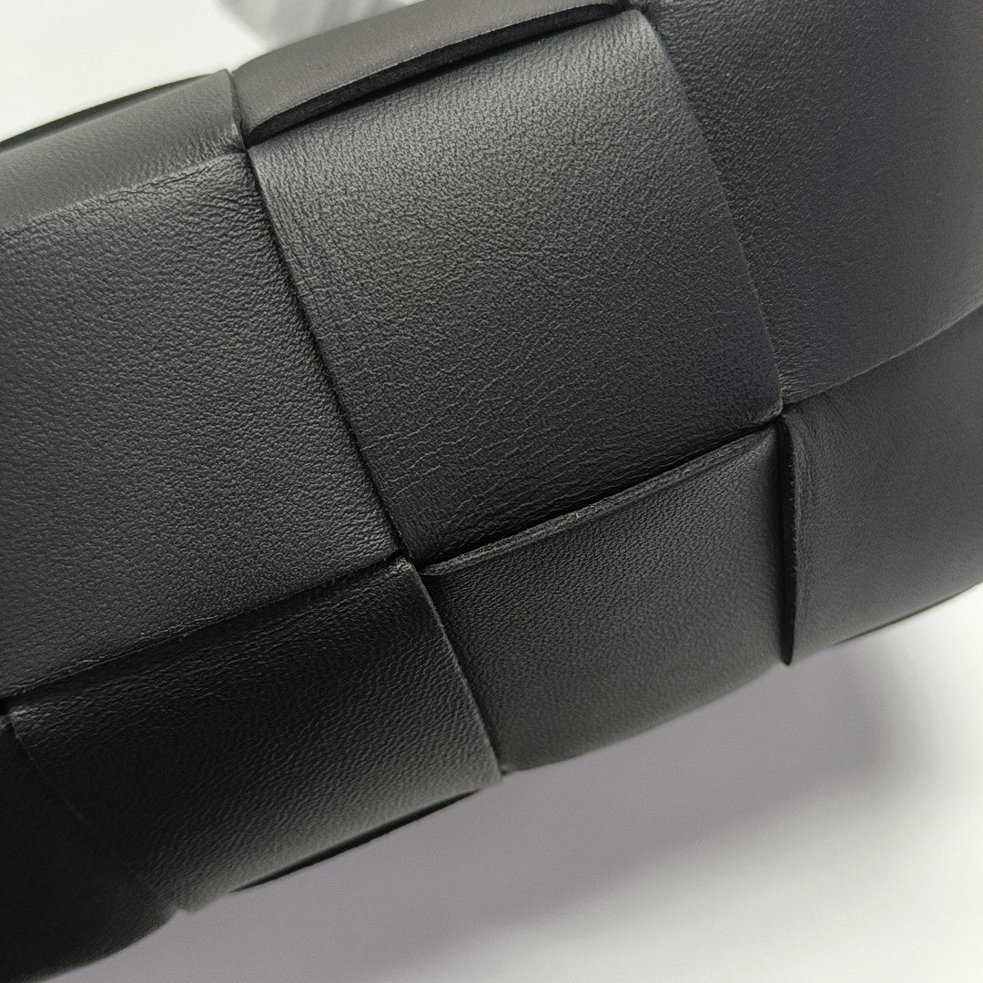 Brick Cassette Small Lambskin Black