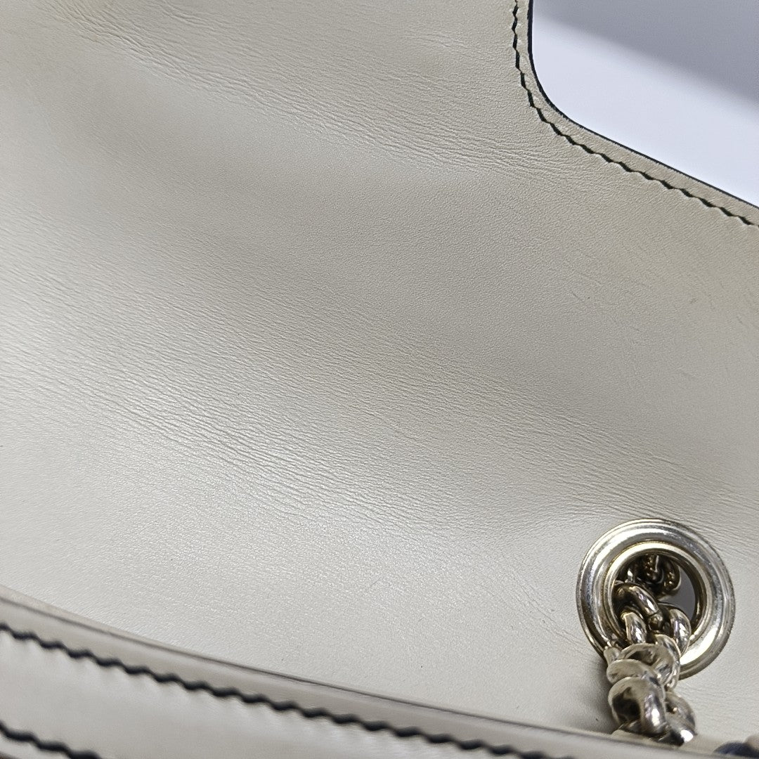 Emily Chain Monogram Canvas Beige