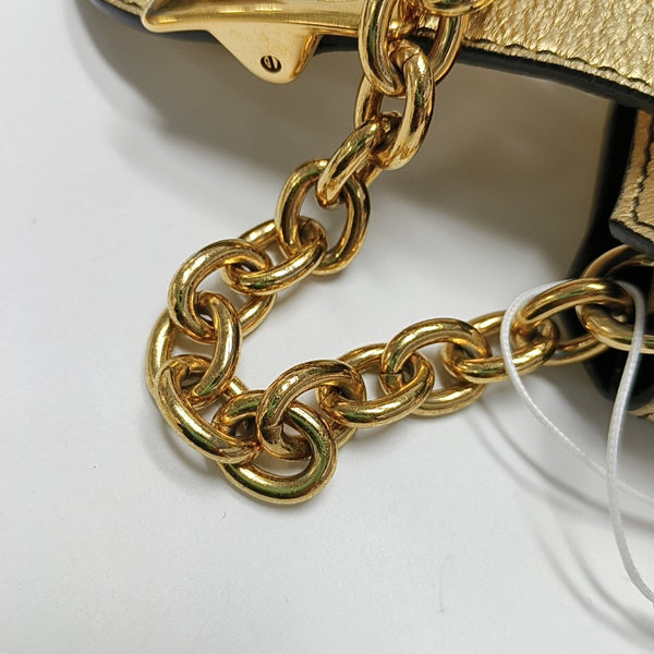 Buckle Leather Gold