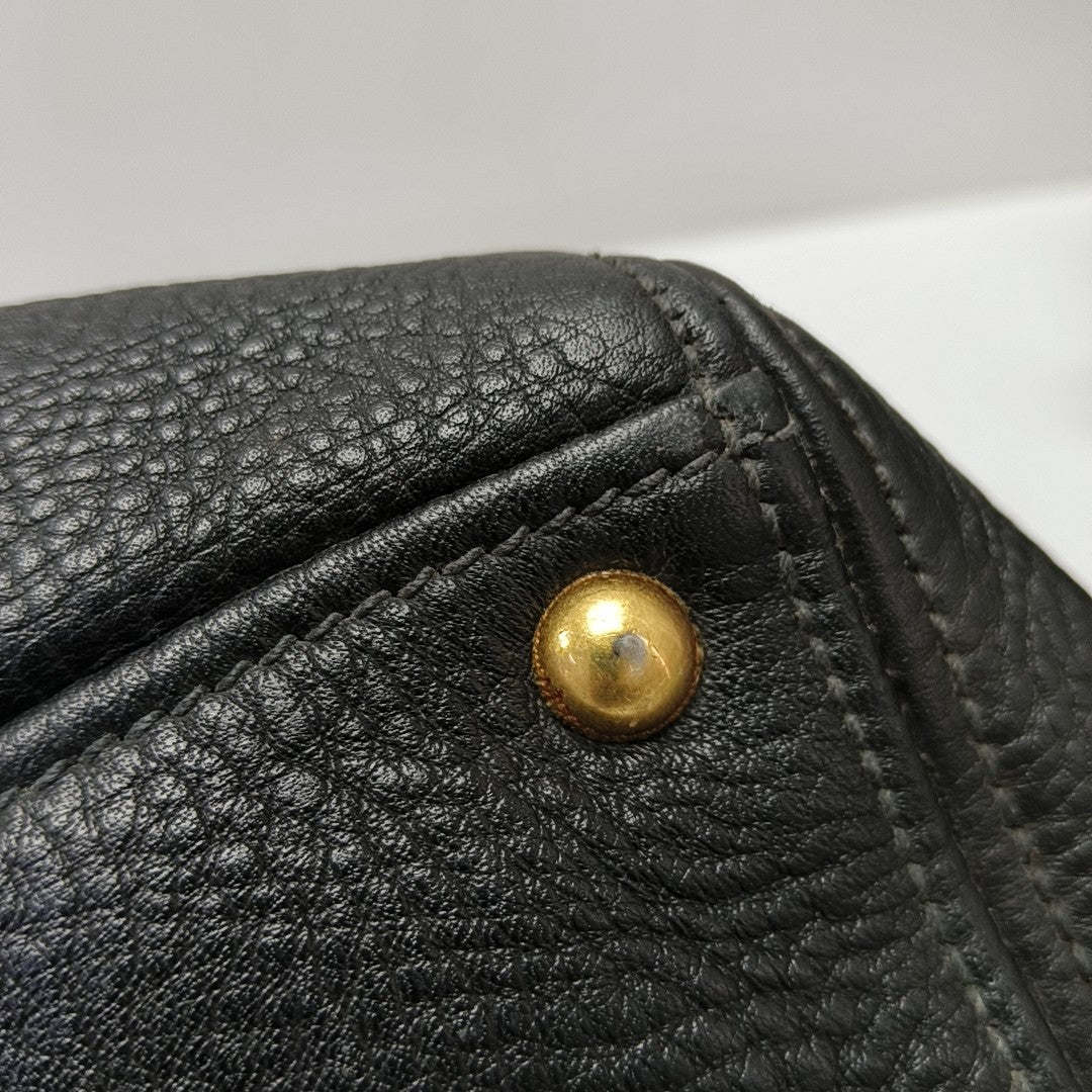 Madras Calfskin Black