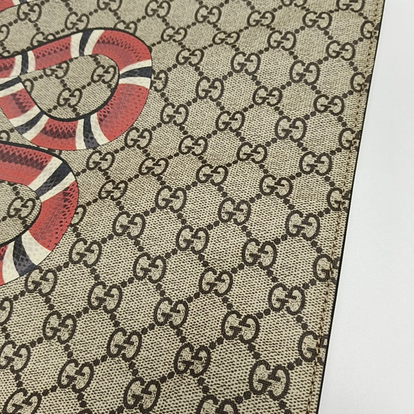 GG Supreme Monogram Coated Canvas Beige