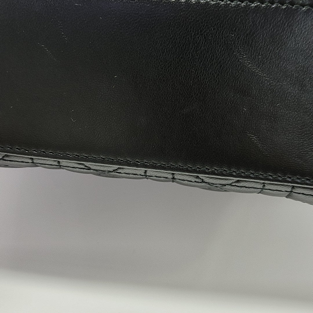 Lady Dior Small Cannage Lambskin Black