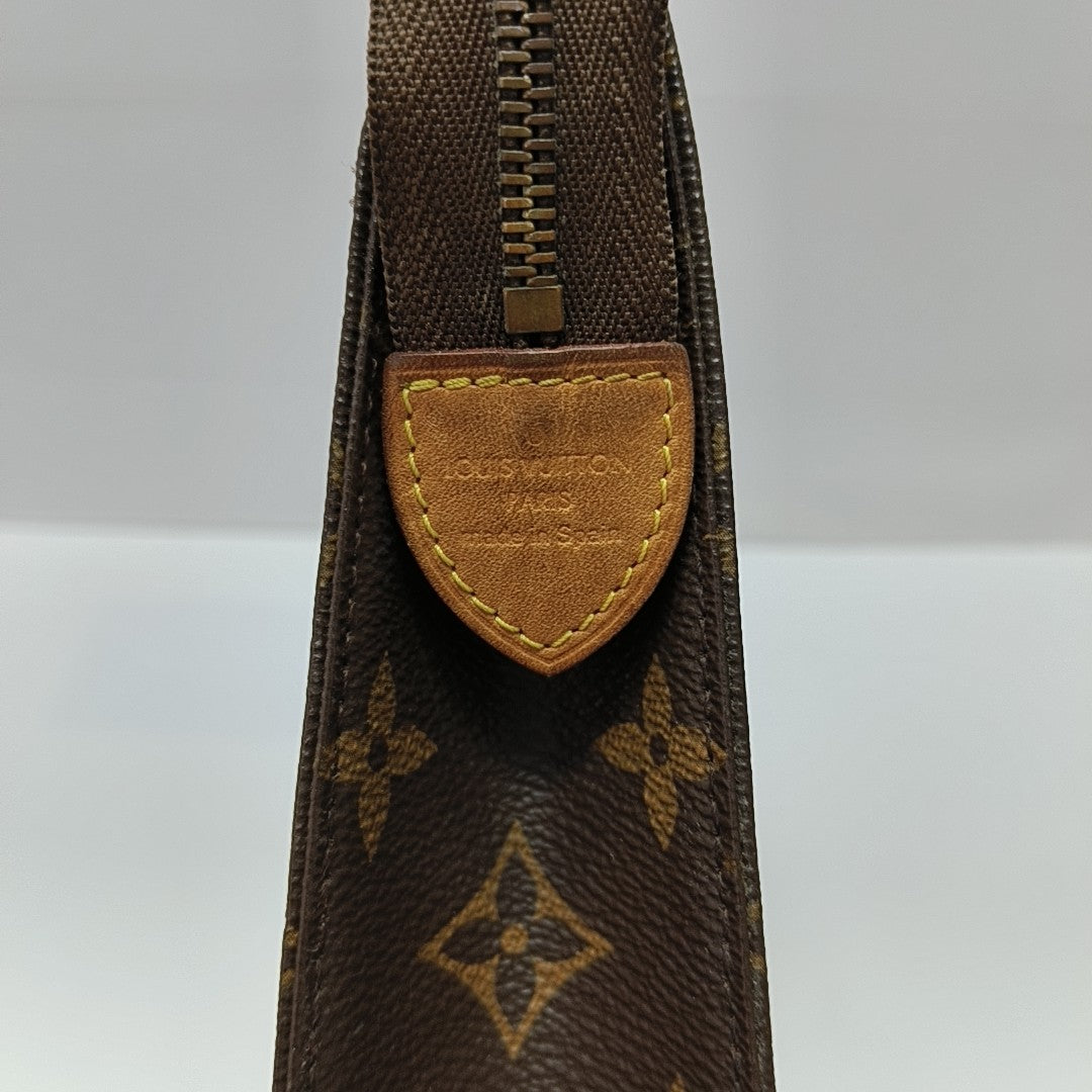 TOILET POCKET 26 Monogram Coated Canvas Brown