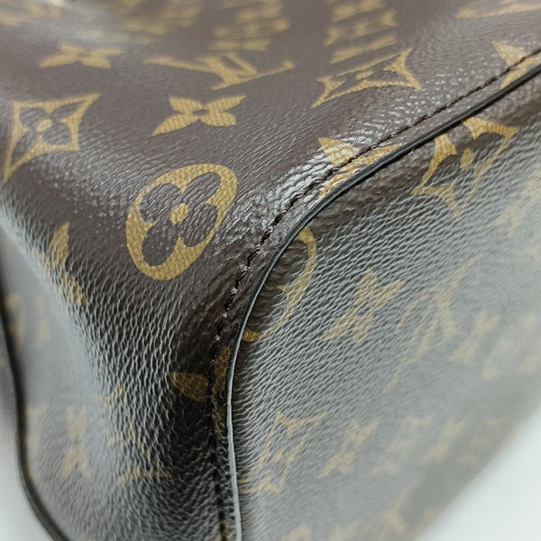 NÉONOÉ MM Monogram Coated Canvas Brown