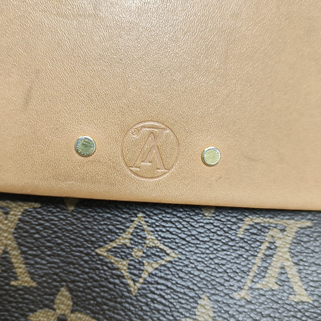 BOITE CHAPEAU MM Monogram Coated Canvas Brown