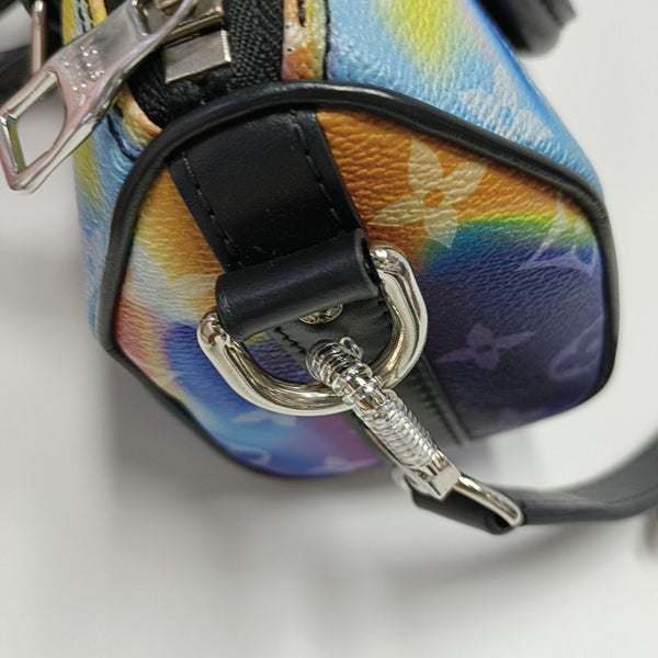 Authenticated pre-owned  KEEPALL Nano Monogram Coated Canvas Multicolor - Shoulder Bag at Looply