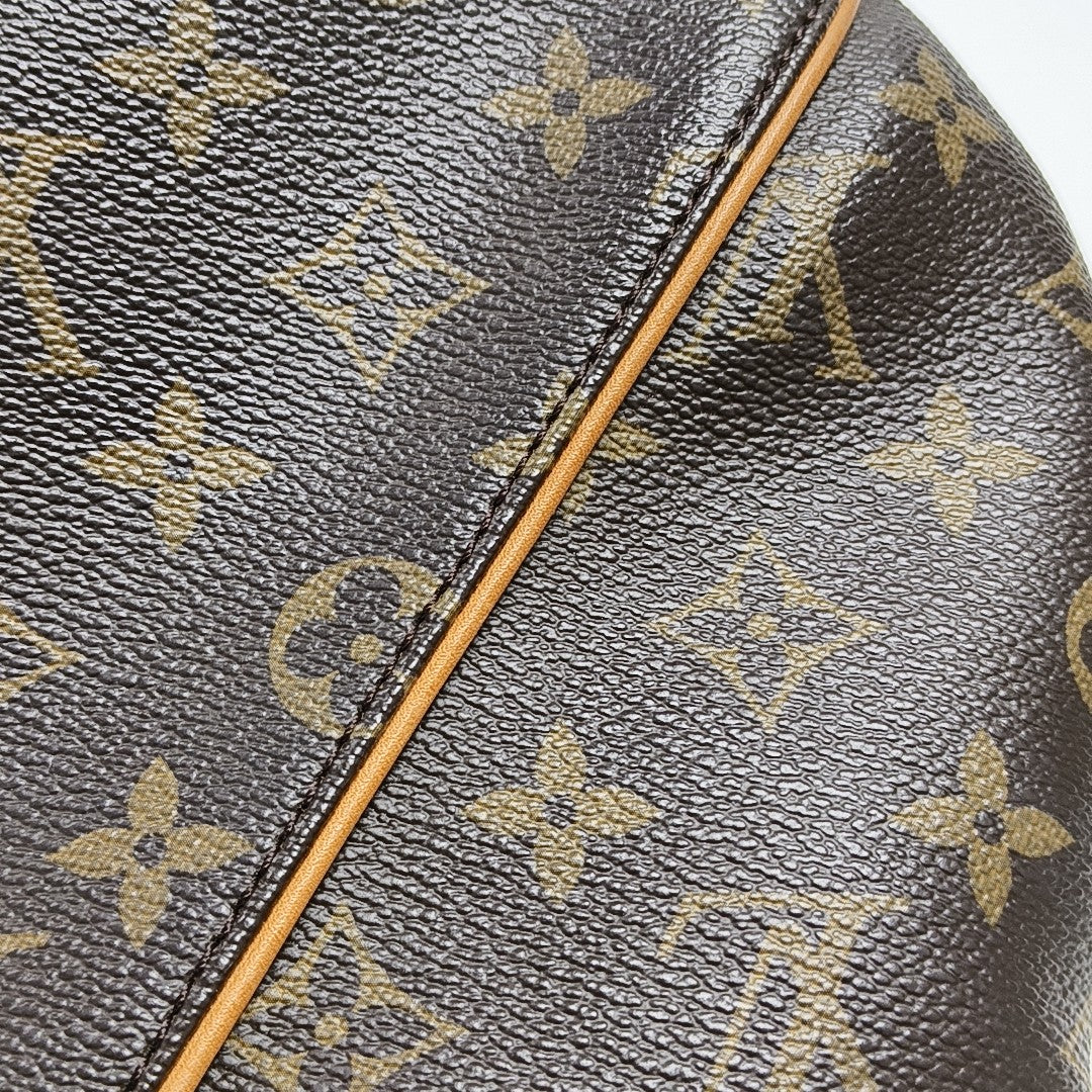 GALLIERA Monogram Coated Canvas Brown