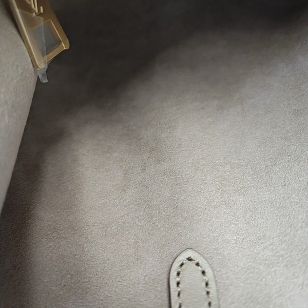 ONTHEGO MM Monogram Calfskin Gray