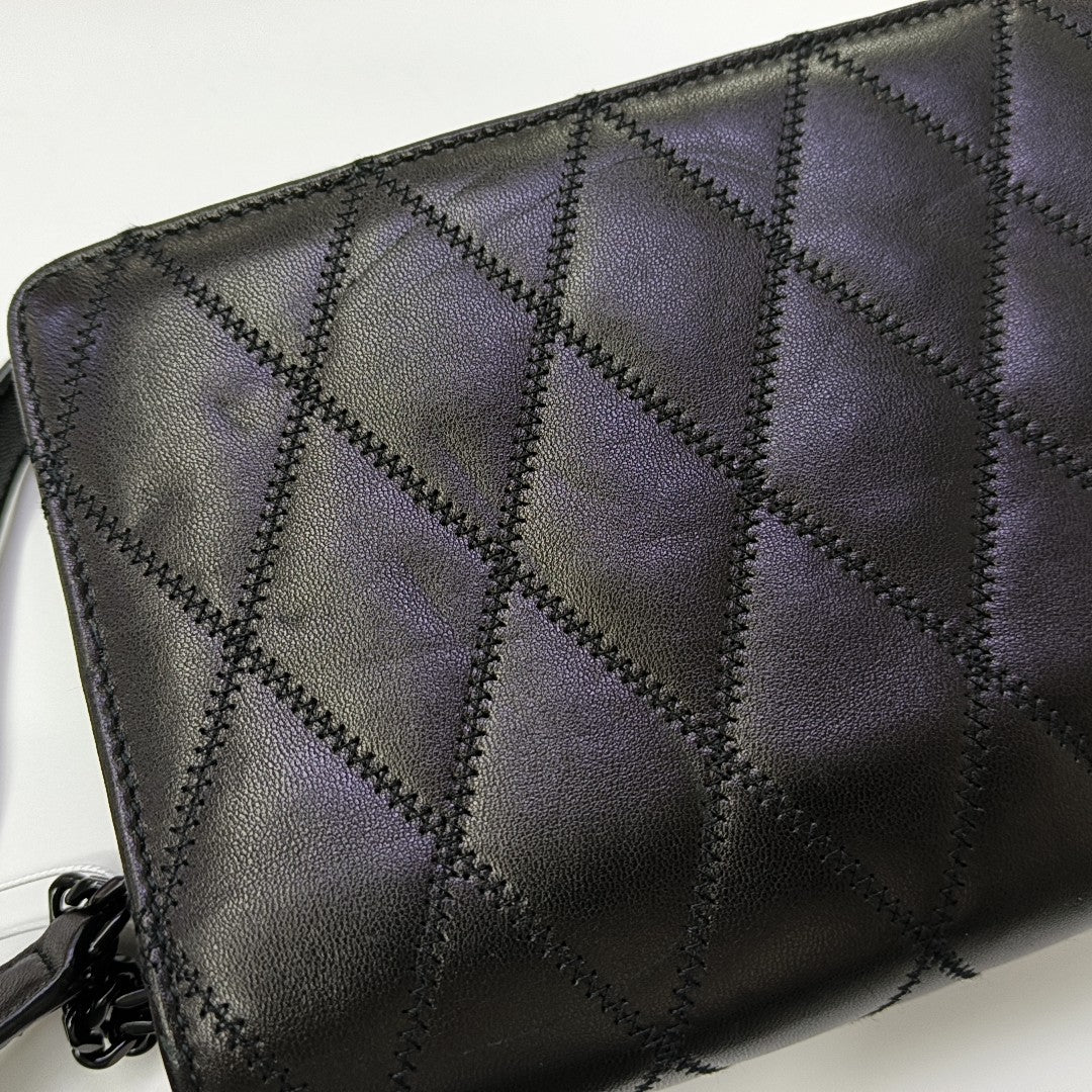 ANGIE Lambskin Black
