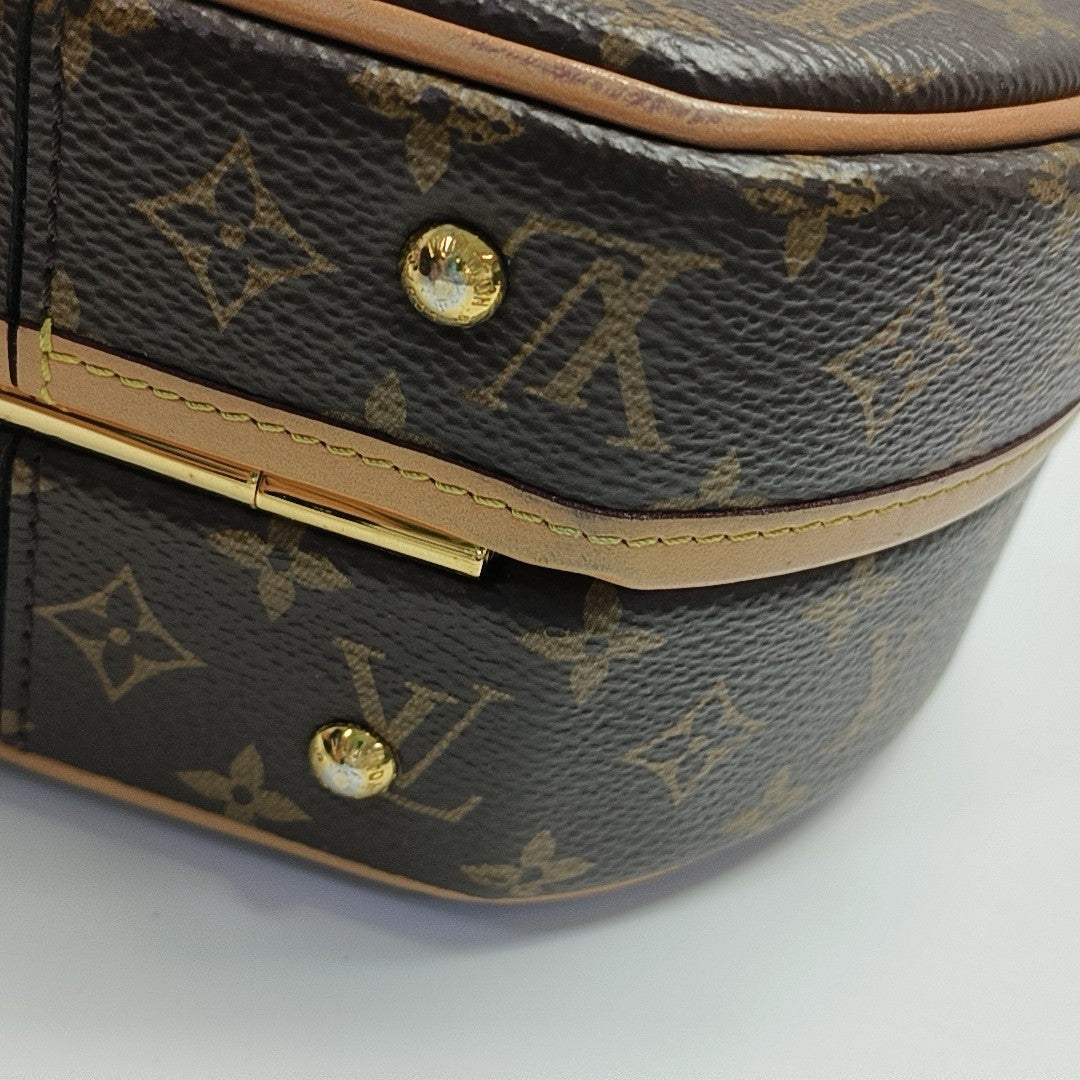 BOITE CHAPEAU PM Monogram Coated Canvas Brown