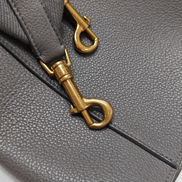 SANGLE Small Calfskin Gray