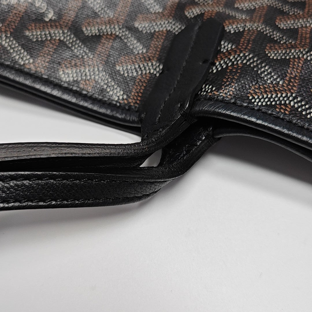 Saint Louis PM Coated Canvas Black
