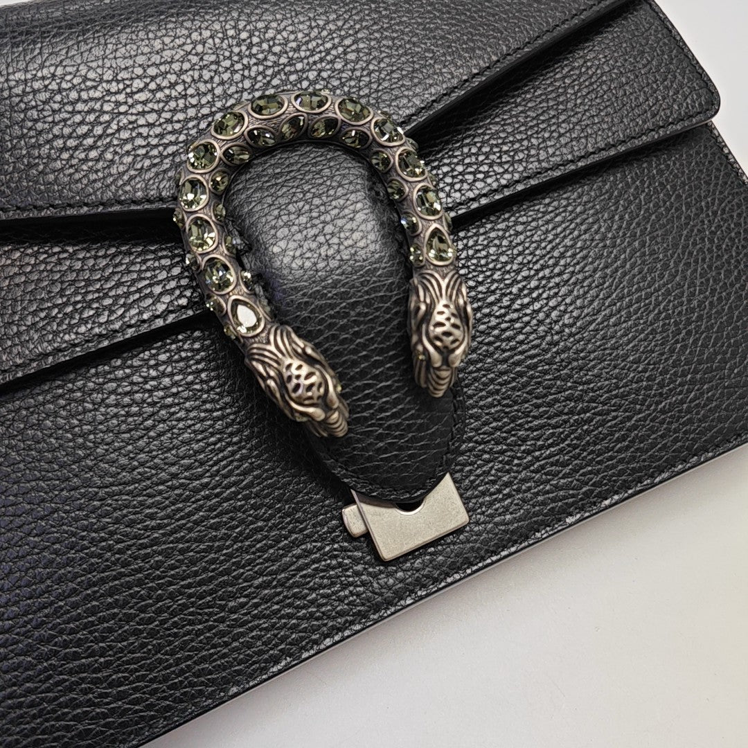 Dionysus Small Calfskin Black