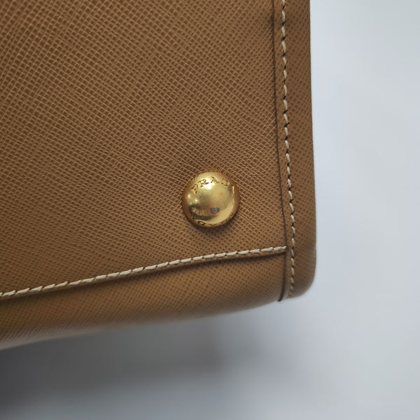 Canvas Shoulder Bag Brown