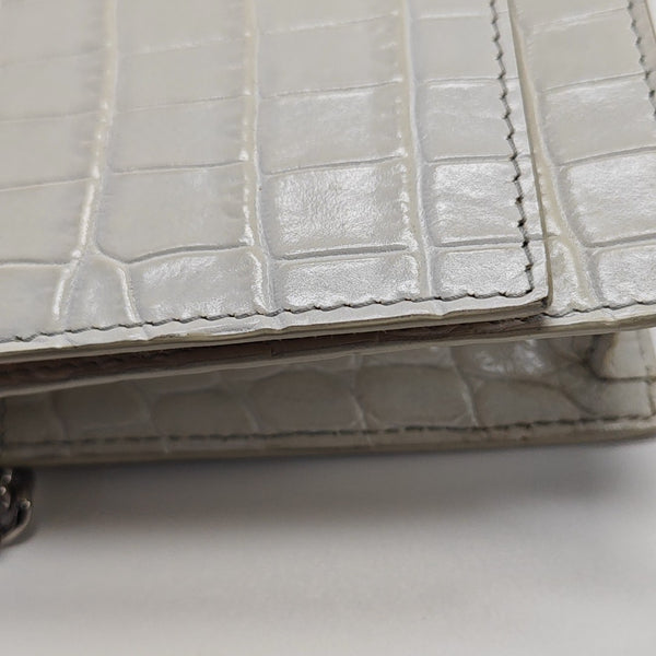 Calfskin Shoulder Bag White