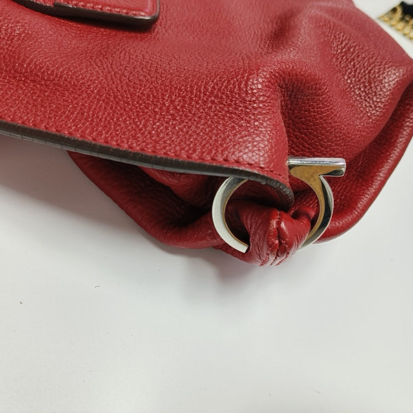 Sophia Large Calfskin Red