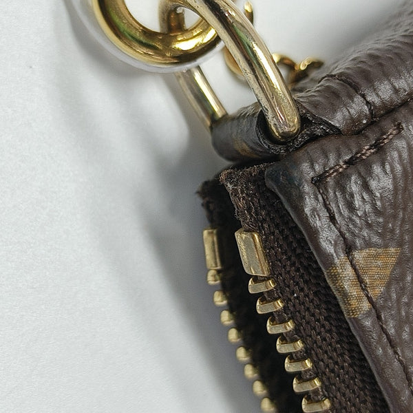 ACCESSOIRES Mini Monogram Coated Canvas Brown