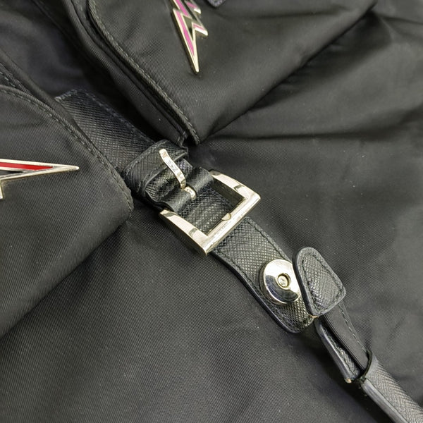 Nylon Backpack Black