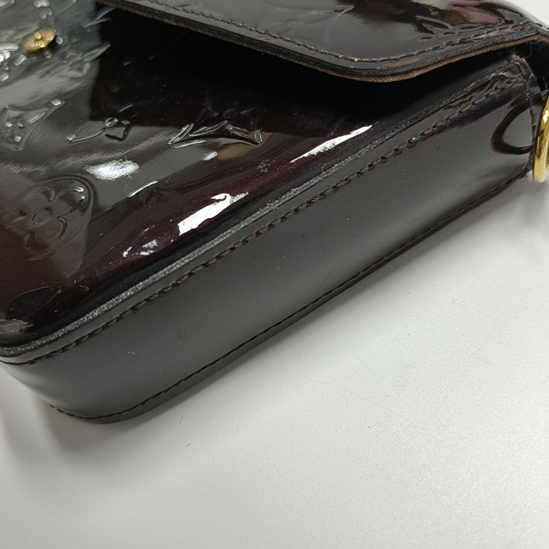 FÉLICIE Monogram Patent Leather Red