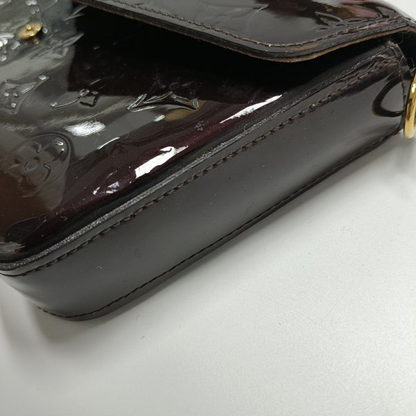 FÉLICIE Monogram Patent Leather Red