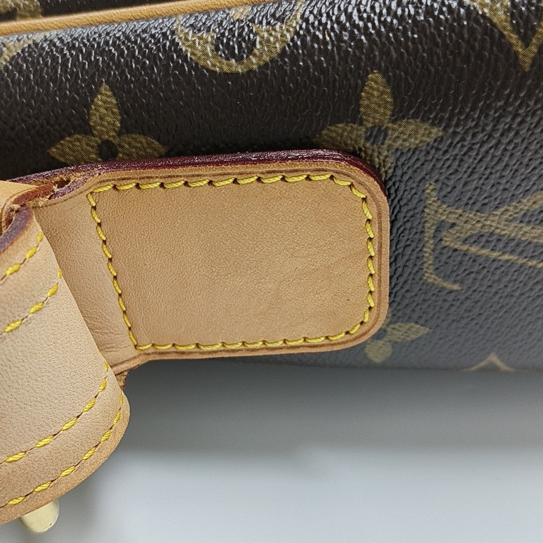 VIVA CITE Monogram Coated Canvas Brown