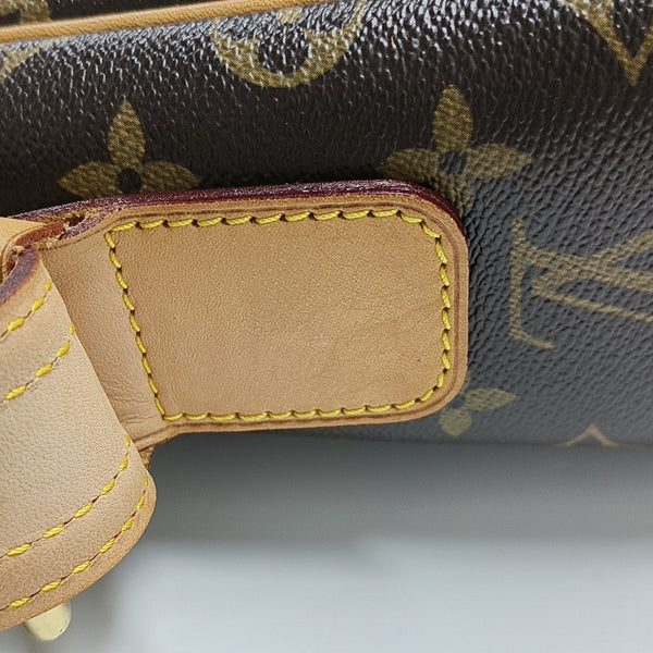 VIVA CITE Monogram Coated Canvas Brown