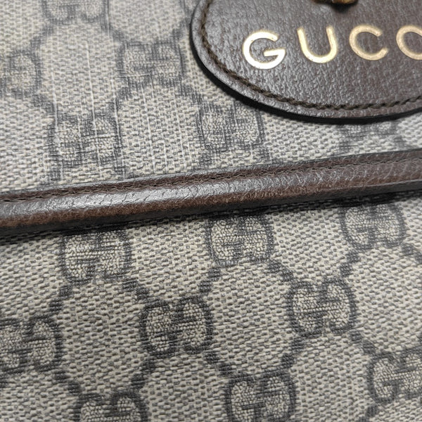 Neo Vintage Monogram Coated Canvas Beige