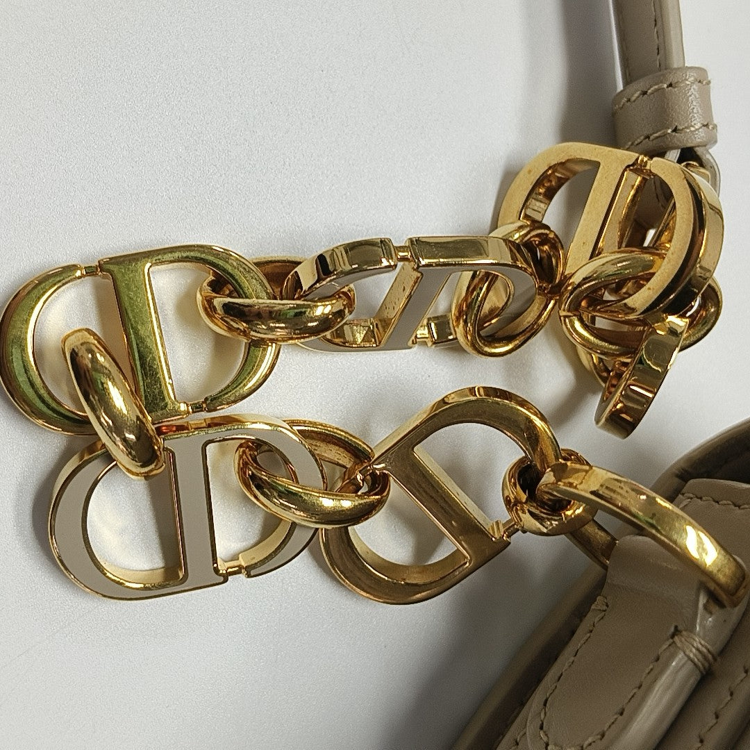 Bobby Small Calfskin Beige