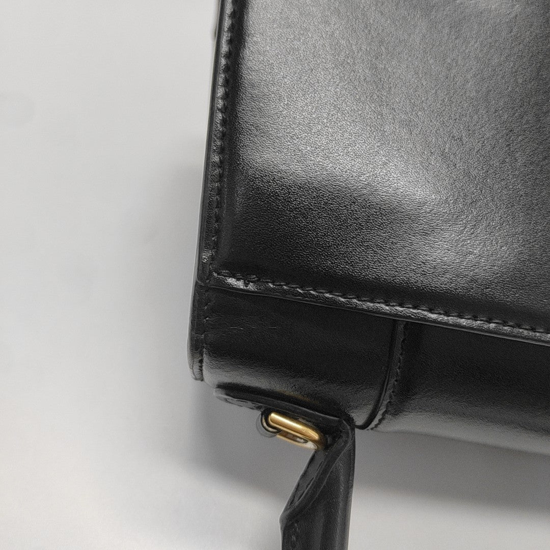 Hourglass XS Calfskin Black